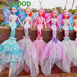 Allgoods BJD ตุ๊กตานางเงือก BJD ขยับข้อต่อได้ ของเล่นสําหรับเด็ก