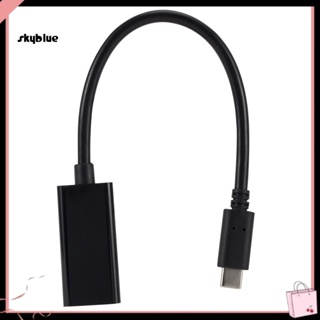 [Sy] อะแดปเตอร์สายเคเบิล HD 4K 60Hz USB 31 Type-C เป็น HDMI สําหรับทีวี มอนิเตอร์ โปรเจคเตอร์ โทรศัพท์