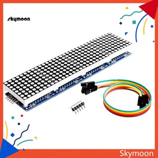 Skym* MAX7219 โมดูลไมโครคอนโทรลเลอร์ 4 in 1 5P สําหรับ Arduino Dot Matrix