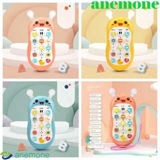 Anemone ของเล่นโทรศัพท์มือถือ ยางกัดซิลิโคน อิเล็กทรอนิกส์ เพื่อการเรียนรู้เด็ก ของขวัญวันเกิด