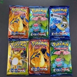 Needway การ์ดเกมกระดานโปเกม่อน GX Tag Unbroken Evolutions ของเล่นสําหรับเด็ก