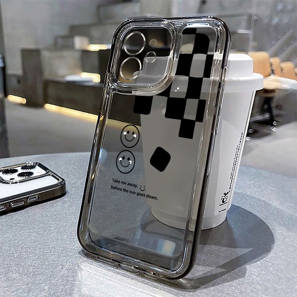Space Case for iPhone 17 16 11 13 15 12 14 Pro Max X XS Max 7 8 15 14 Plus SE XR Clear TPU กันกระแทก เคสโทรศัพท์มือถือ