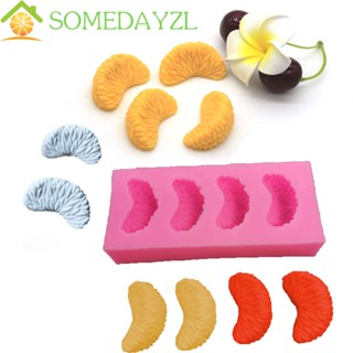 Somedayzl แม่พิมพ์ทําช็อคโกแลต เยลลี่ รูปผลไม้ สตรอเบอร์รี่ บลูเบอร์รี่ แฮนด์เมด DIY