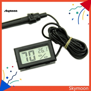 Skym* เครื่องวัดอุณหภูมิความชื้นดิจิทัล หน้าจอ LCD ขนาดเล็ก