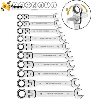 Cordell ประแจวงล้อ เกรดอุตสาหกรรม ปลดเร็ว ทนทาน ปรับได้ 8 มม.-19 มม. สําหรับซ่อมแซมรถยนต์