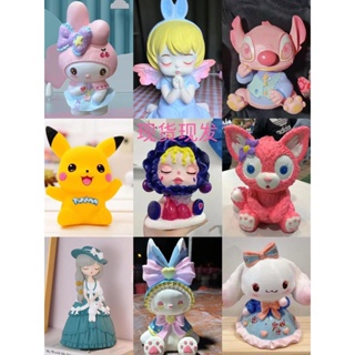 Shopkeepers selection# plaster doll coloring white embryo Stilson secret land forest DIY graffiti square stall factory direct sales 8.25N