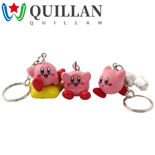 Quillan พวงกุญแจ จี้การ์ตูน Star Kirby Kawaii สร้างสรรค์ เครื่องประดับ สําหรับห้อยกระเป๋า