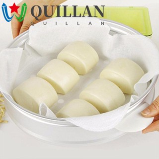 Quillan ผ้านึ่งซาลาเปา ไม่ติดผิว สร้างสรรค์ ขายดี ใหม่ 32*32 ซม. สําหรับครัวเรือน