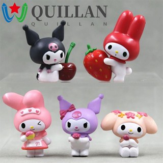 Quillan โมเดลฟิกเกอร์การ์ตูน My Melody Pachacco Kuromi ขนาดเล็ก เหมาะกับของขวัญวันเกิด ของเล่นสําหรับเด็ก