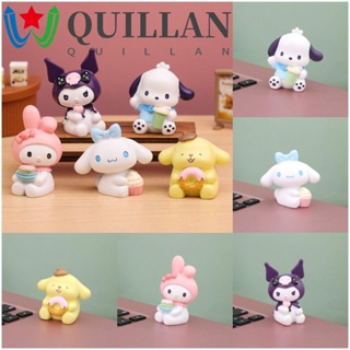 Quillan โมเดลฟิกเกอร์การ์ตูน Kuromi Cinnamoroll My Melody Mymelody Cinnamoroll ของเล่นสําหรับเด็ก