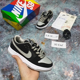 📌SALE📌รองเท้าผ้าใบเด็ก SB Dunk Low *ดำเทา*ไซส์ 28-37 (อุปกรณ์ครบพร้อมกล่อง) รองเท้าเด็กผู้ชาย-หญิง รองเท้ากีฬาเด็ก