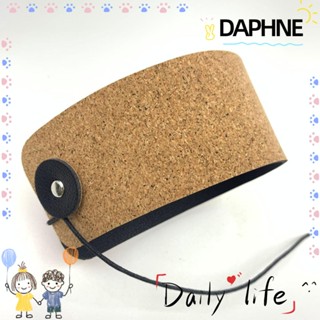 Daphne ปลอกแก้วกาแฟ หนังนิ่ม ทนความร้อน ใช้ซ้ําได้ พับได้ เรียบง่าย