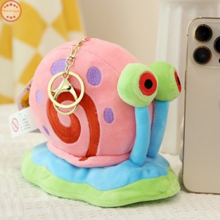 Home พวงกุญแจ จี้ตุ๊กตา Spongebob Kawaii Gary The Snail สําหรับห้อยกระเป๋าเป้สะพายหลัง