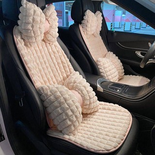 Car Cushion Winter Plush Womens Car Seat Cushion Internet Celebrity Minimalist Seat Heating Cushion Single Piece Four Seasons Universal nYGT