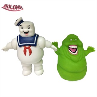 Bo Ghostbusters โมเดลฟิกเกอร์ PVC รูปการ์ตูนมาร์ชเมลโลว์แมน ของเล่นสําหรับเด็ก