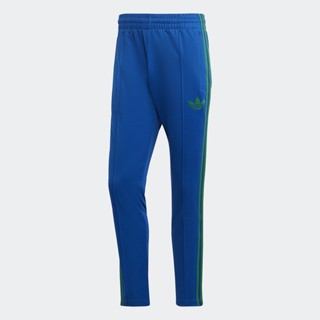 adidas ไลฟ์สไตล์ กางเกงแทรค Adicolor Heritage Now Striped ผู้ชาย สีน้ำเงิน IB3429