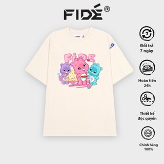 Fide CARE FIDE Round Neck Plain T-Shirt For Men And Women FIDE CARE BEAR 03