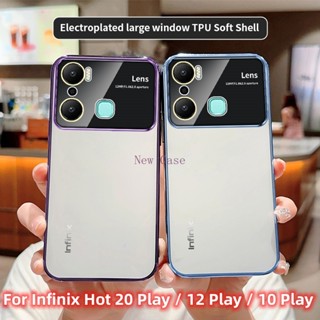 เคสซิลิโคน TPU ป้องกันเลนส์กล้อง สําหรับ Infinix Hot 20 12 10 Play 20Play 12Play Hot20Play Hot12Play Hot10Play