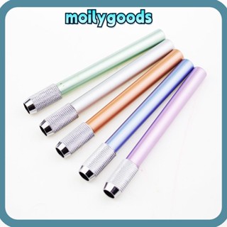 Moilyhd ที่ขยายดินสอ โลหะ ยาว 6 สี สําหรับเขียนสเก็ตช์ภาพ สํานักงาน 6 ชิ้น