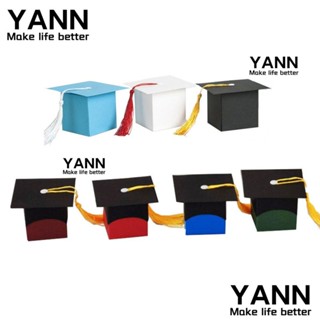 Yann1 กระเป๋าใส่กระดาษ หมวกโสด สําหรับเด็ก 10 ชิ้น
