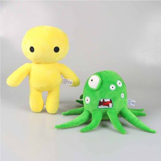 Wobbly Life ตุ๊กตายัดนุ่น รูปการ์ตูนปลาหมึกยักษ์ น่ารัก สีเขียว สีเหลือง เหมาะกับของขวัญ สําหรับแฟนคลับ ตกแต่งบ้าน