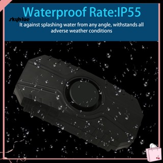 [Sy] สัญญาณเตือนกันขโมยไร้สาย IP55 กันน้ํา พร้อมรีโมต สําหรับสกูตเตอร์