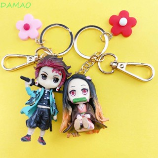 Damao พวงกุญแจ จี้การ์ตูน Kamado Tanjirou Kimetsu No Yaiba Tomioka Giyuu Kamado Nezuko อุปกรณ์เสริม สําหรับรถยนต์