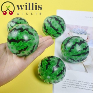 Willis ของเล่นบีบแตงโม ผลไม้ แตงโม เด้งกลับช้า ของเล่นคลายเครียด ป๊อปอัพกด ของเล่นการ์ตูน แถบแตงโม ระเบิดตา ของขวัญวันเกิด