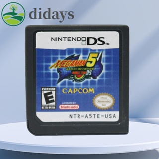 【DIDAYS Premium Products】Mega Man การ์ดเกมคอนโซลคลาสสิก สําหรับ Nintendo DS 2DS 3DS XL NDSI