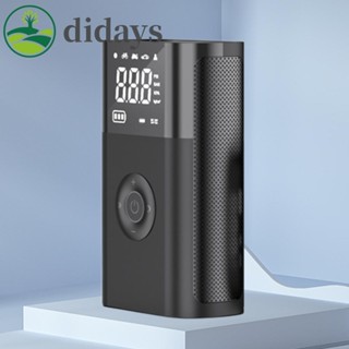 【DIDAYS Premium Products】เครื่องปั๊มลมไฟฟ้าไร้สาย สําหรับรถยนต์