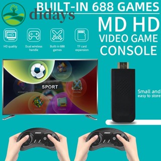 【DIDAYS Premium Products】เกมคอนโซล MD HD TV พร้อมเกมในตัว 688+