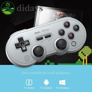 【DIDAYS Premium Products】เกมแพดบลูทูธไร้สาย 8bitdo SN30 Pro 6 แกน สั่นได้