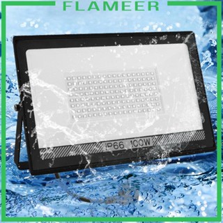 [Flameer] โคมไฟฟลัดไลท์ LED 100W สําหรับสนามบาสเก็ตบอล ลานบ้าน