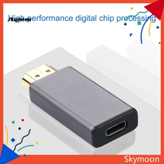 Skym* อะแดปเตอร์เชื่อมต่อ HDMI Type C เป็น HDMI แบบพกพา เป็นมิตรกับสิ่งแวดล้อม สําหรับโปรเจคเตอร์ Huawei mate10