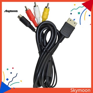 Skym* 4 in 1 สายเคเบิ้ลเสียงสเตอริโอ S-Video ความคมชัดสูง A/V สําหรับอะแดปเตอร์แปลง