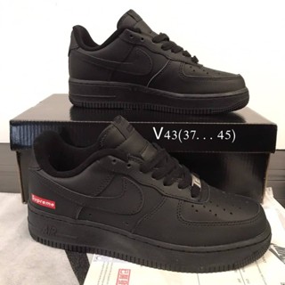 ⭐️รองเท้าผ้าใบ air force 1 supreme⭐️ size: 37-45 รองเท้าผูหญิงผู้ชาย รองเท้าแฟชั่น รองเท้าผ้าใบ SUK00799