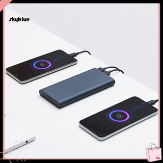 [Sy] พาวเวอร์แบงค์ สองทาง ชาร์จเร็ว พร้อม USB 3 ช่อง สําหรับ Xiaomi 10000mAh