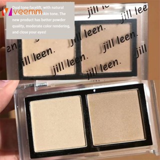 Jill Leen Two-color Eyeshadow Pearlescent Matte Earth Color Eyeshadow Palette วีมม์