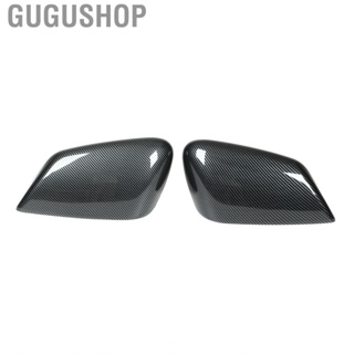 Gugushop car mirror inside Side Mirror Covers 2PCs Carbon Fiber Style Rearview Caps Moulding Trim Replacement For Kia EV6
