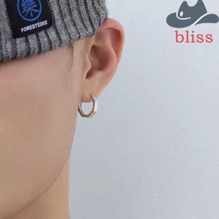 Bliss ต่างหูแฟชั่น สไตล์พังก์ สร้างสรรค์ ขนาดเล็ก สําหรับผู้ชาย