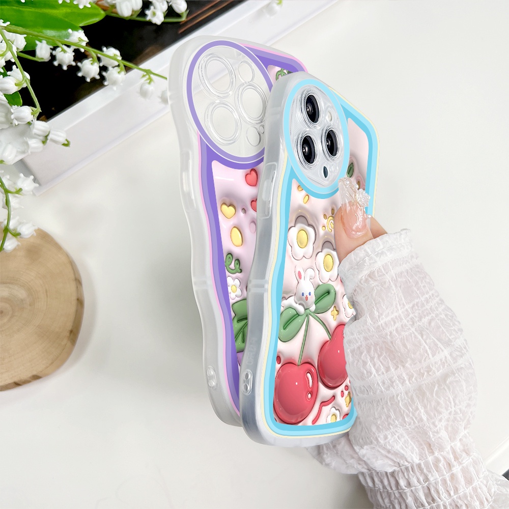 XIAOMI REDMI 9A WAREHOUSE สําหรับเคสโทรศัพท์ HP CASING SOFT HANDPHONE น่ารัก 2D ผลไม้ PATTERN SOFTCA