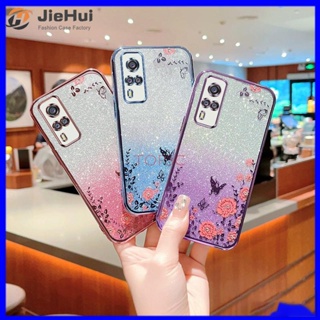 Jiehui เคสโทรศัพท์มือถือ ลายผีเสื้อกระพริบ สําหรับ vivo Y31 Y51 Y51S MMHY