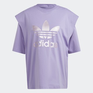 adidas ไลฟ์สไตล์ เสื้อยืด Always Original ผู้หญิง สีม่วง IC7203