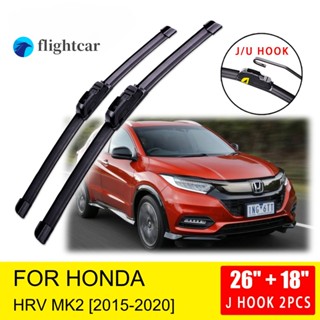 Flightcar ใบปัดน้ําฝนด้านหน้า อุปกรณ์เสริม สําหรับ Honda HR-V HRV MK2 RU 2015 2016 2017 2018 2019 2020