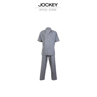 JOCKEY UNDERWEAR ชุดนอน แขนสั้น SLEEPWEAR รุ่น KU JK1633B SHORT SLEEVE/PANTS เสื้อผ้า เสื้อผ้าผู้ชาย