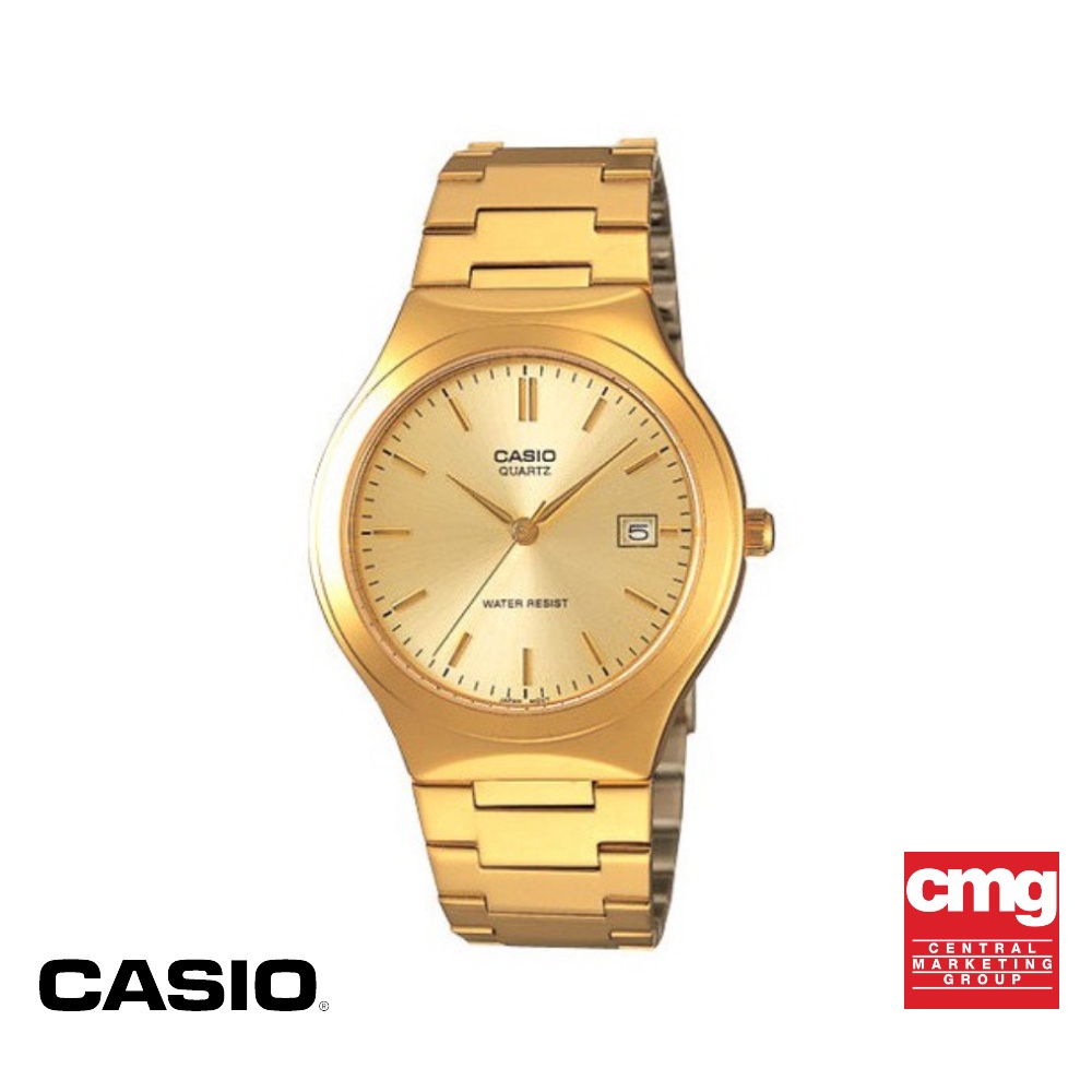 1710 บาท CASIO นาฬิกาข้อมือ CASIO รุ่น MTP-1170N-9ARDF วัสดุสเตนเลสสตีล สีทอง Watches