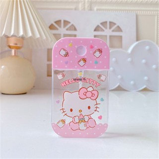 Sanrio ขวดสเปรย์แบบพกพา ขนาดเดินทาง น้ำหอม โลชั่นกันยุง เครื่องพ่น ขนาดเล็กและสะดวก ประหยัดพื้นที่บรรจุขวด พิมพ์ PS ตัวน่ารัก คอนเทนเนอร์ใส่โลชั่น mimay