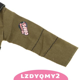 [Lzdyqmy2] Magideal ชุดเสื้อผ้าตุ๊กตา สีเขียว สําหรับตุ๊กตาทหาร 1/6