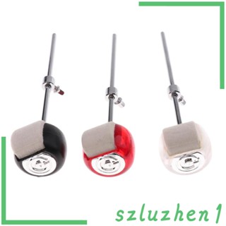 [Szluzhen1] เครื่องตีกลองเบส สีดํา อุปกรณ์เสริม สําหรับเครื่องเล่นกลอง