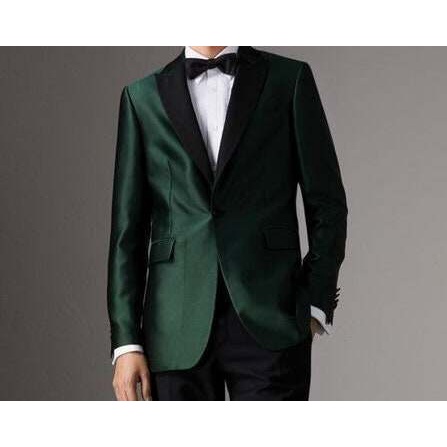 EMERALD GREEN SUIT - Men Green Suit - Green Groom Suit - Green Wedding Suit - Elegant Green Suit